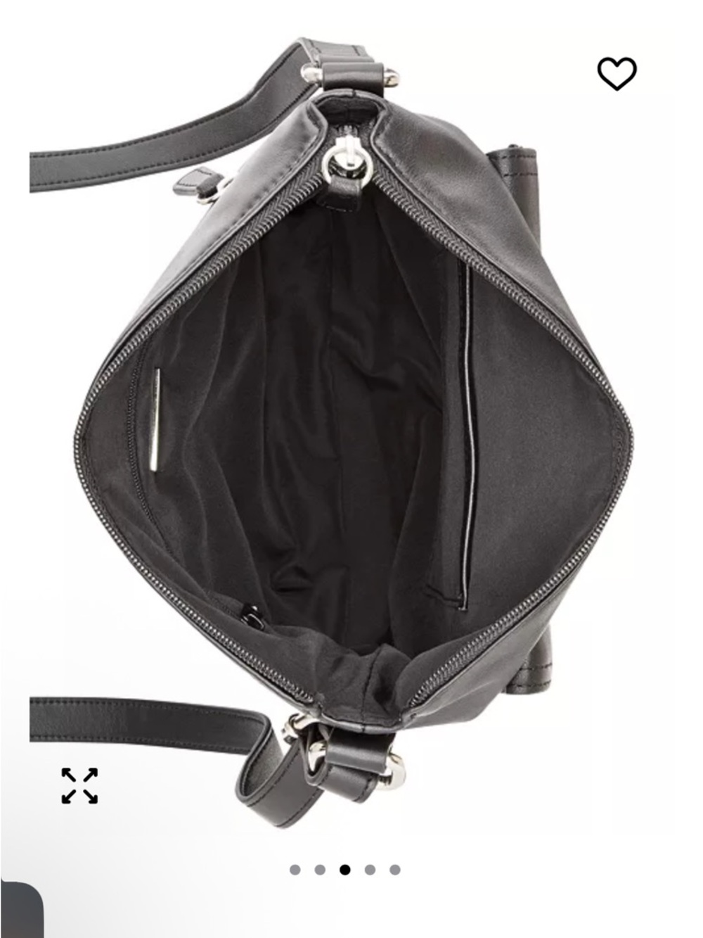 Bernini Venice Nappa Leather Crossbody - Picture 2 of 14